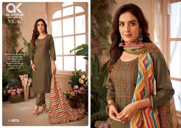 AlKaram Nigar Vol-4 – Exclusive Embroidery Dress Material